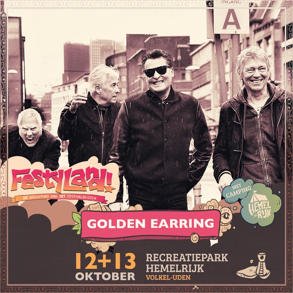 Golden Earring October 12, 2018 Festyland festival Volkel-Uden